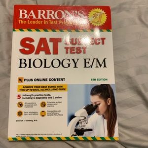 Barron’s SAT Subject Test Biology Prep Book